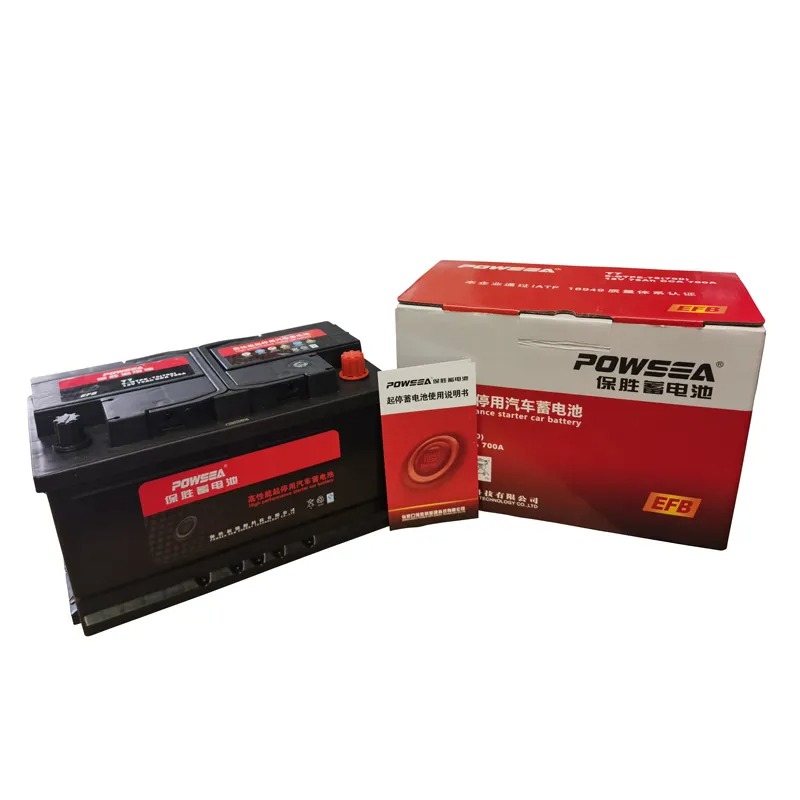 PowSea Power 6-QTPE-75/T7 12V EFB/AGM Automotive Automotive Alto rendimiento ACID AGM Serie AGM SerieM Batería de alfombra de vidrio absorbente BPowsea OEM Battery Manufacturingacturing Powsea Power 6-QTPE-75/T7 12V EFB/AGM Automotive High-Performance Lead-Acid Battery - Imagen 2