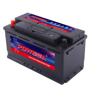 DIN88 MF Equivalent Powsea Car Lead Acid Battery 12v Lead Acid Battery Powsea OEM Battery Manufacturing Powsea is a reliable OEM automotive battery manufacturer supplying top-quality replacements for the DIN88 MF battery, widely used in luxury sedans, SUVs, and heavy-duty passenger vehicles across Europe, Asia, and the Middle East.
